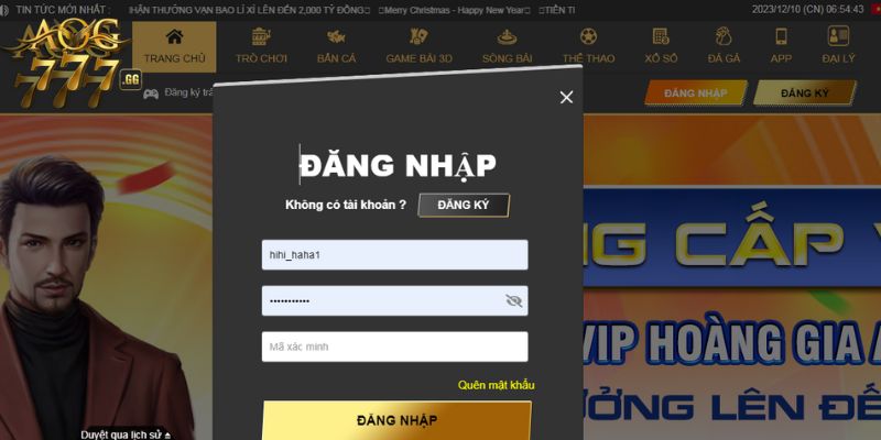 Các bước đăng nhập AOG777 không phải ai cũng biết