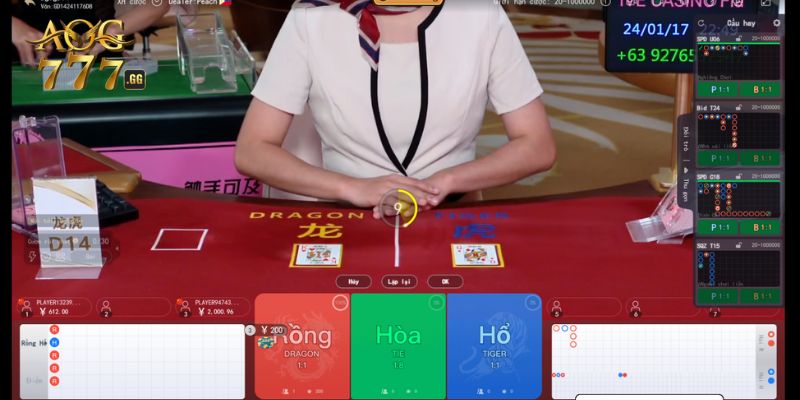 Luật chơi game Rồng Hổ chi tiết từ A đến Z